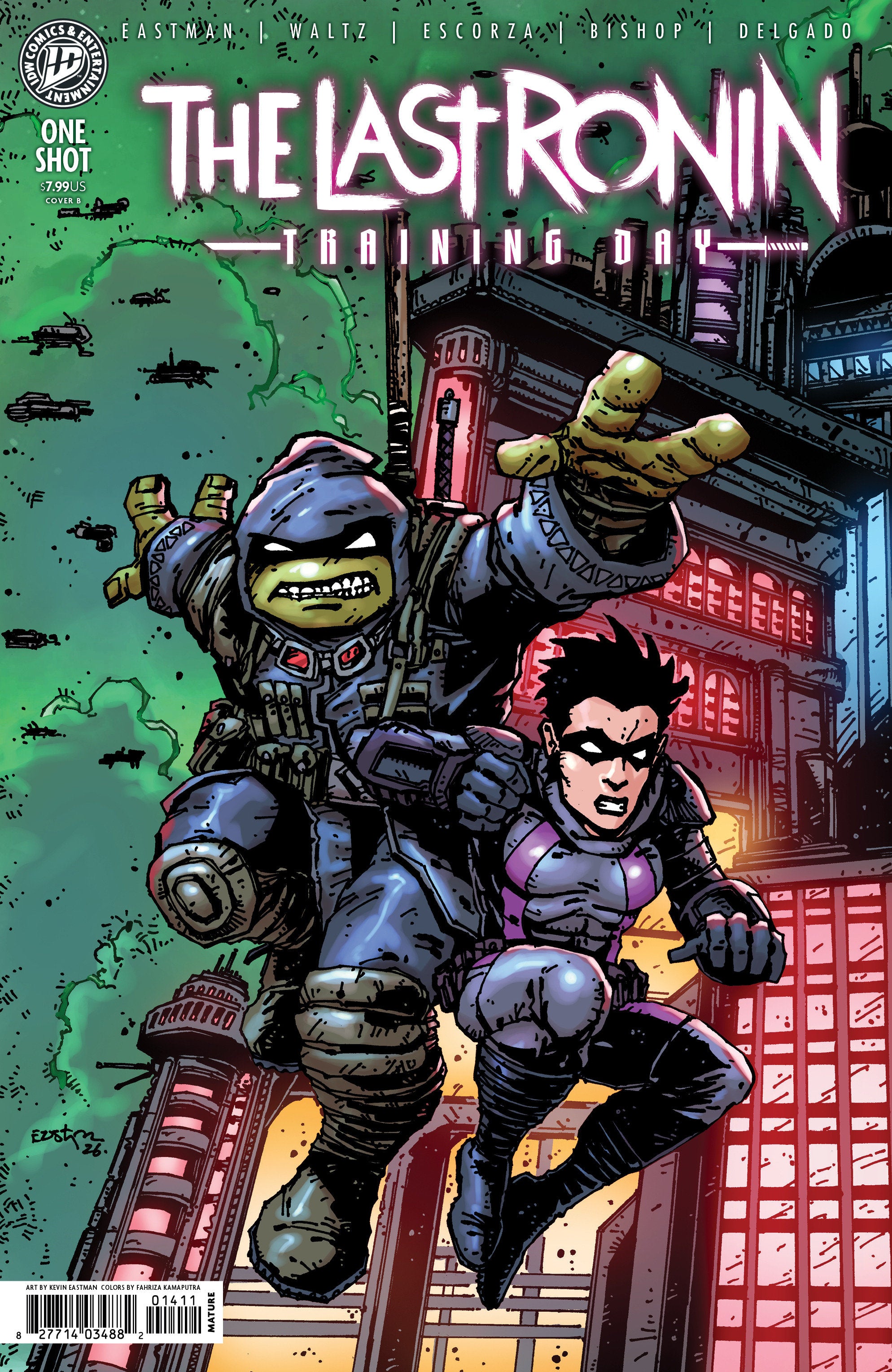 Teenage Mutant Ninja Turtles: The Last Ronin Training Day Variant B (Eastman)